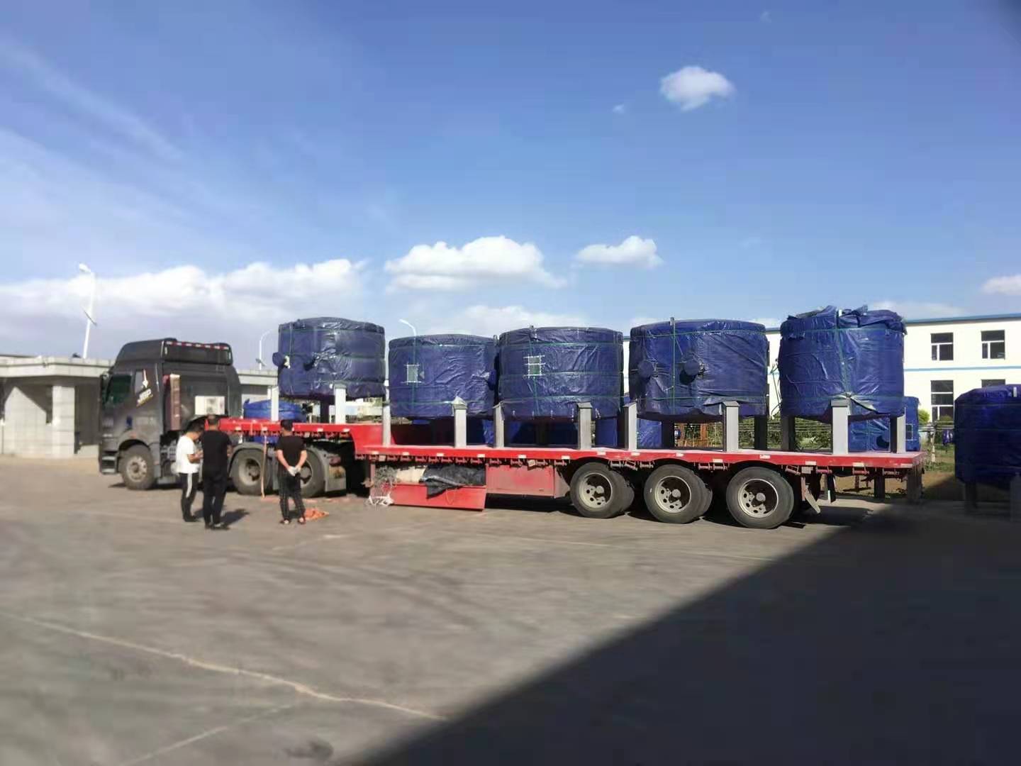 螺旋板換熱器發(fā)貨